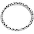 Pebble Slim Hinged Bangle Bracelet Front View
