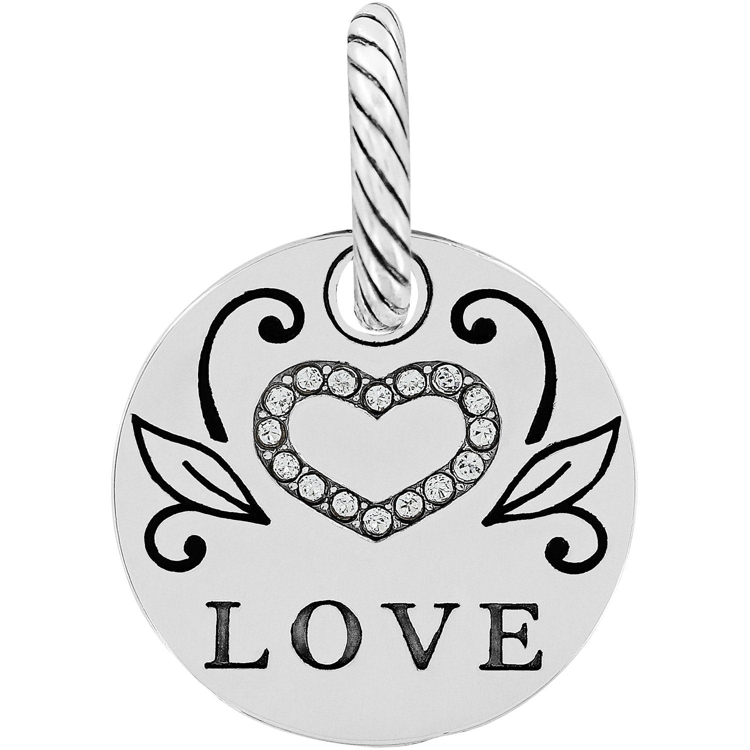 Mother's Love Charm Back View