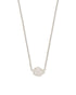 Tess Rhodium - Iridescent Drusy Front View