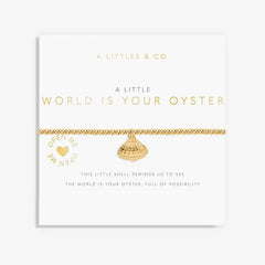A Little Word is Your Oyster Bracelet Card View