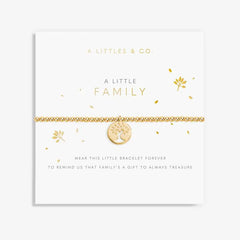 A Little Family - Gold Bracelet Card View