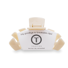 TELETIES - Almond Beige Large Hair Clip