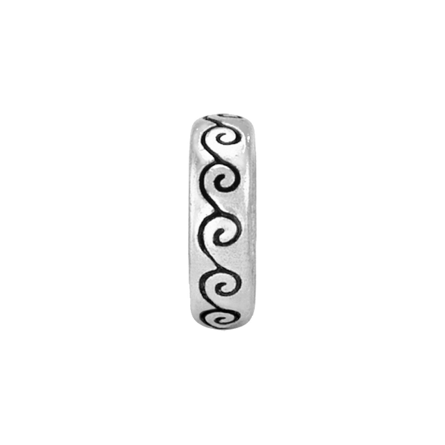 Swirly Spacer Front View