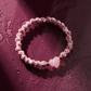 Holy Water Porcelain Heart Bracelet In Gold