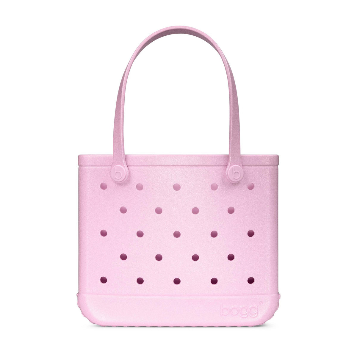 Baby Shimmer Bogg Bag Cotton Candy, front view (Cotton Candy)