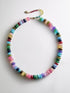 BaubleBar Joyce Semi-Precious Beaded Necklace in Multi, full necklace with beaded extender