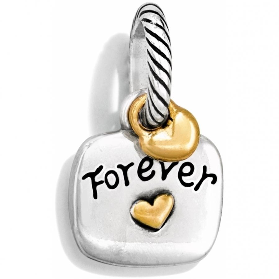 Friends Silver Forever Charm Back View