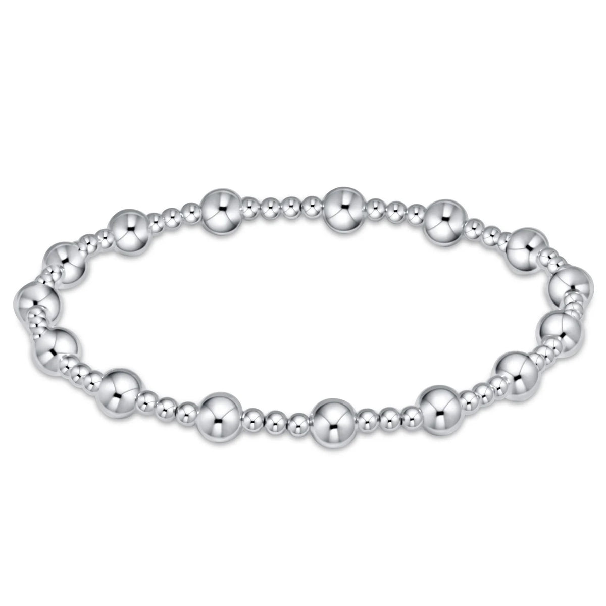 enewton Extends - Classic Sincerity Pattern 5mm Bead Bracelet - Sterling