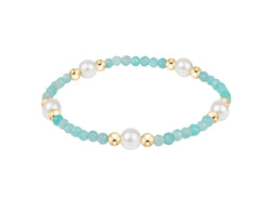 Extends Purpose Pearl 6mm Gem Bracelet