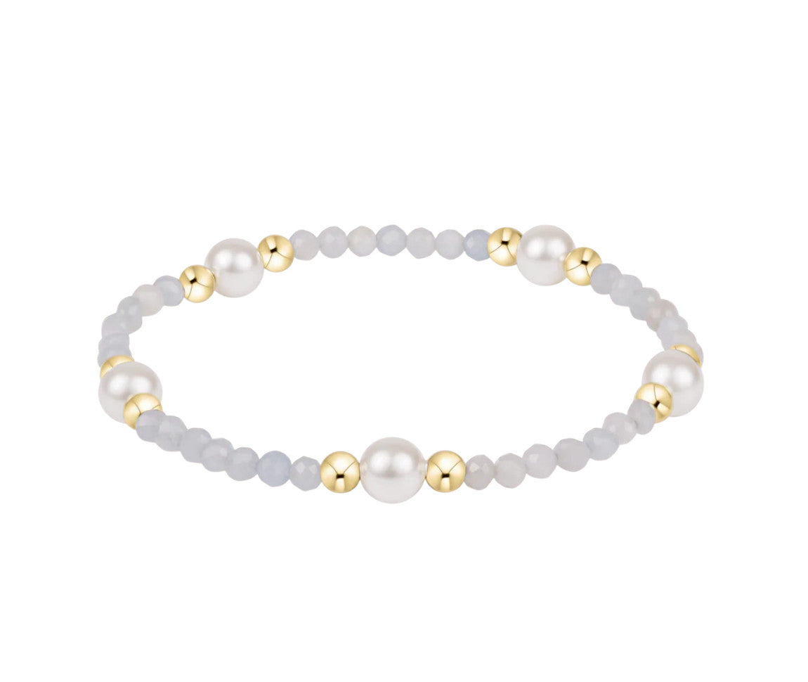 Extends Purpose Pearl 6mm Gem Bracelet