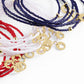 Extends Hope Classic Bracelet - White - Star Small Gold Disc