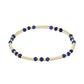 Gemstone Gold Joy Pattern 3mm Bead Bracelet