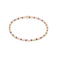Hope Sincerity Pattern 2mm Bead Bracelet