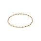 Hope Sincerity Pattern 2mm Bead Bracelet