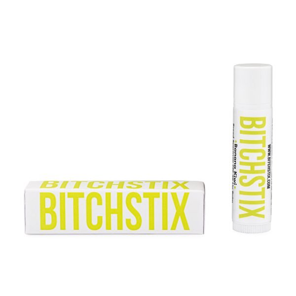 BITCHSTIX Banana Kiwi SPF 30 Lip Balm.