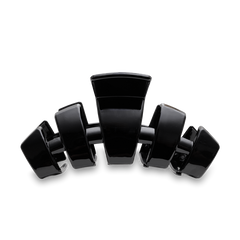 TELETIES - Jet Black Large Hair Clip