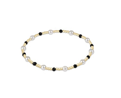 Pearl Sincerity Pattern 4mm Bead Bracelet