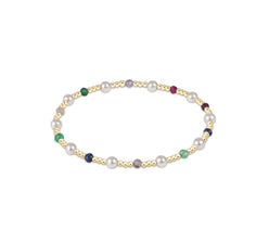 Pearl Sincerity Pattern 4mm Bead Bracelet