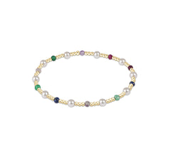 Pearl Sincerity Pattern 4mm Bead Bracelet