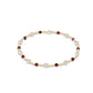 Pearl Sincerity Pattern 4mm Bead Bracelet