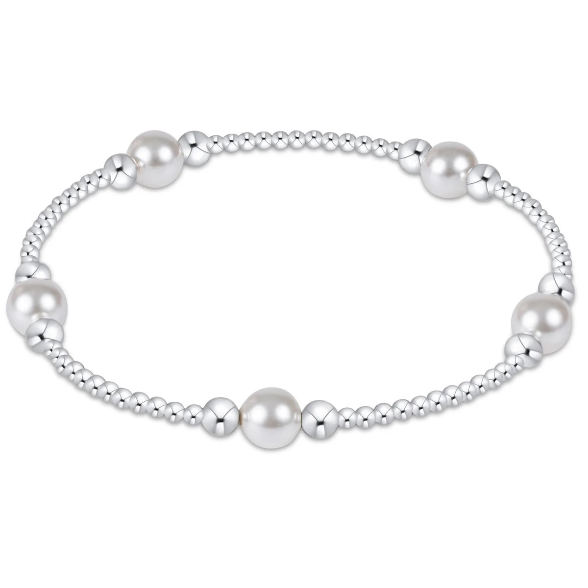 Purpose Pearl 6mm Bead Bracelet - Sterling