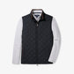 Mizzen+Main Brentwood Quilted Vest in Black