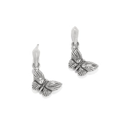 Bloom Butterfly Petite Post Drop Earrings