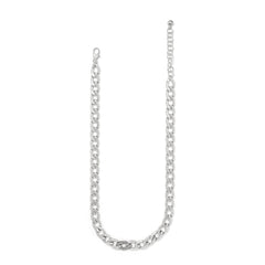 Cleo Pave Link Necklace