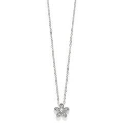 Enchanting Flower Silver Necklace