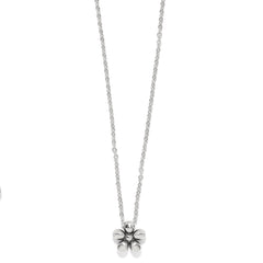 Enchanting Flower Silver Necklace