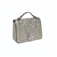 Everbloom Shimmer Essie Flap Bag