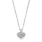 Fashionista Heart Petite Necklace
