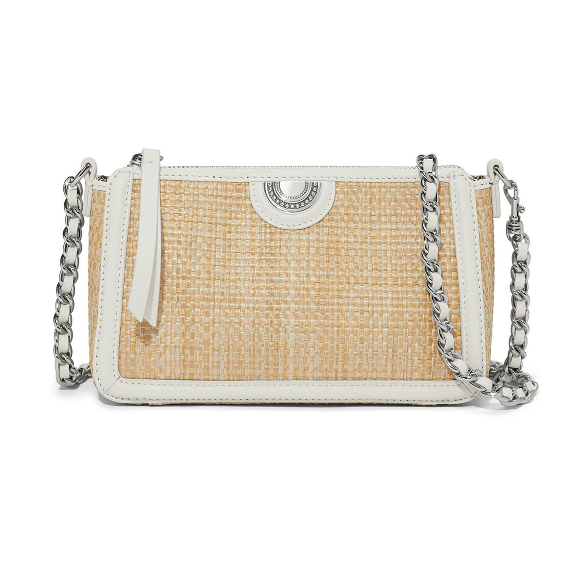 Glow Straw Cross Body Bag