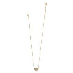 Illumina Celeste Heart Bold Necklace