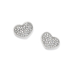 Illumina Celeste Heart Post Earrings