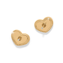 Illumina Celeste Heart Post Earrings