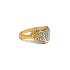 Illumina Celeste Heart Ring