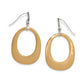 Meridian Geo Open Hoop French Wire Earrings