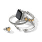 Pretty Tough Two Tone Heart Watch Band
