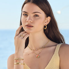 Sydney Poppy Short Necklace