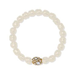 Trust Your Journey Pearl Bracelet