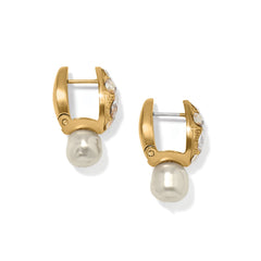 Trust Your Journey Pearl Drop Earrings