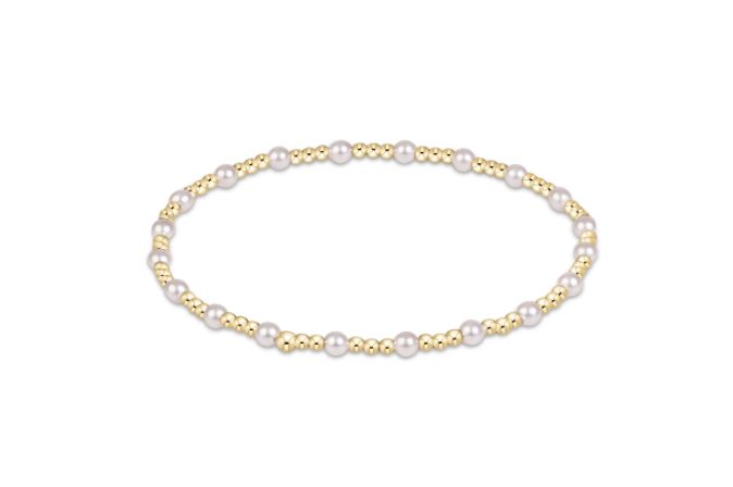 Sincerity Pearl 3mm Bracelet
