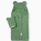 Hooded Towel + Wash Mitt Set