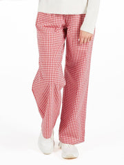 Gingham Pull On Pant