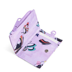 ReActive RFID Lanyard Card Case Lavender Butterflies 