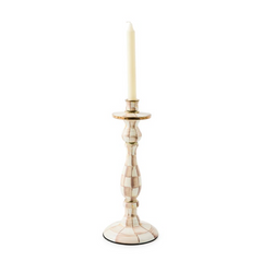 Mocha Check Candlestick