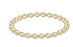 enewton Extends - Classic Grateful Pattern 5mm Bead Bracelet - Mixed Metal