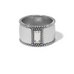 Pretty Tough Gem Wide Band Ring