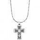 Venezia Petite Cross Necklace Back View